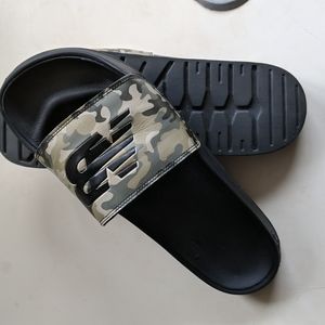 New balance camo slides